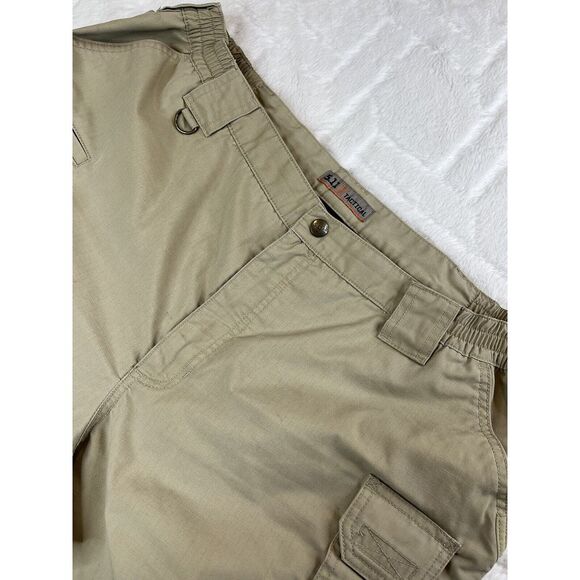 511 Tactical Shorts Mens Taclite Pro Ripstop Cargo Tan Khaki -  Sz 42 - Picture 1 of 10
